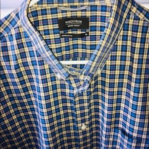 Nordstroms button up regular fit dress shirt